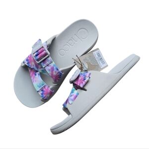 Chaco Chillos Slide Women Light Tie Dye